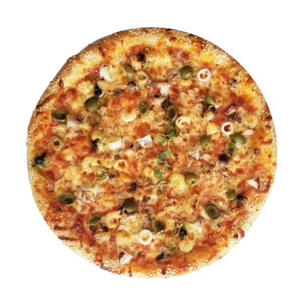 Пицца с морепродуктами
